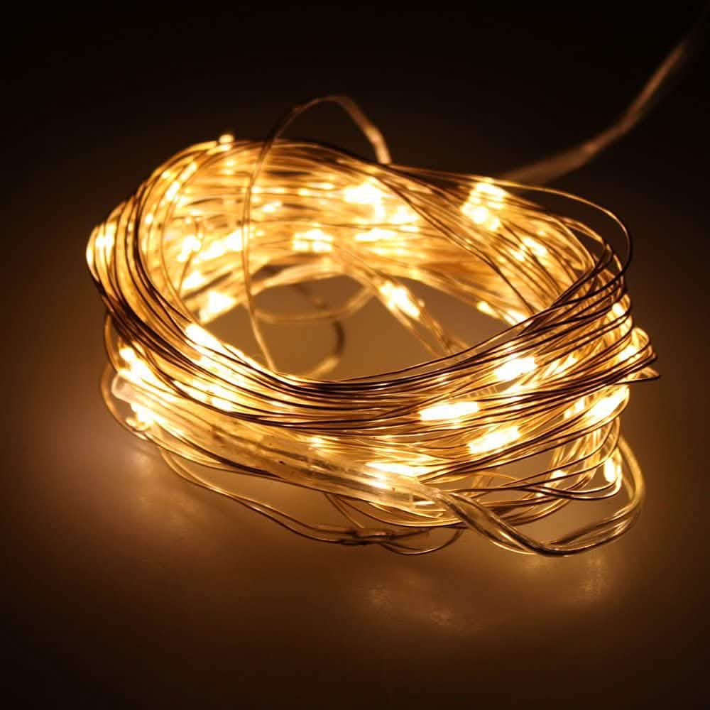 AGPtek 16.5FT 50 Individual LED String Lights Waterproof