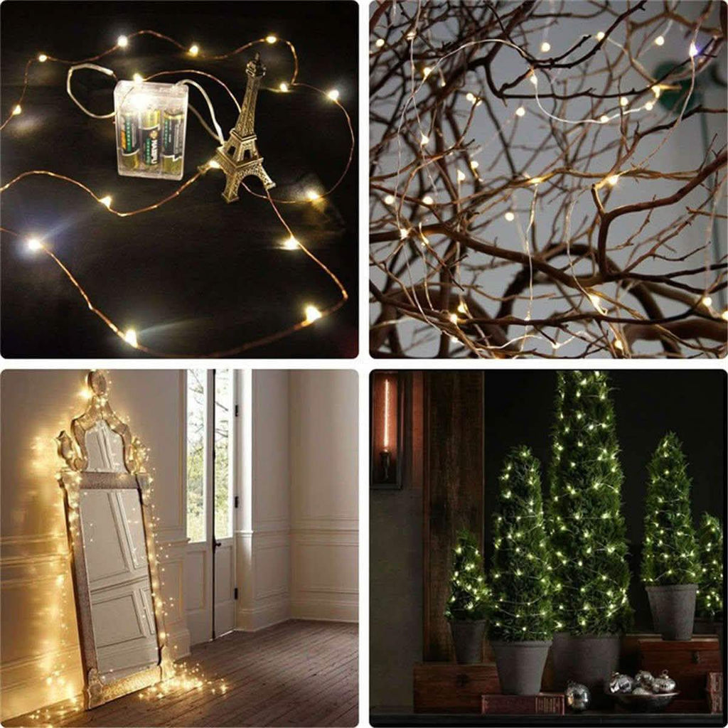AGPtek 16.5FT 50 Individual LED String Lights Waterproof