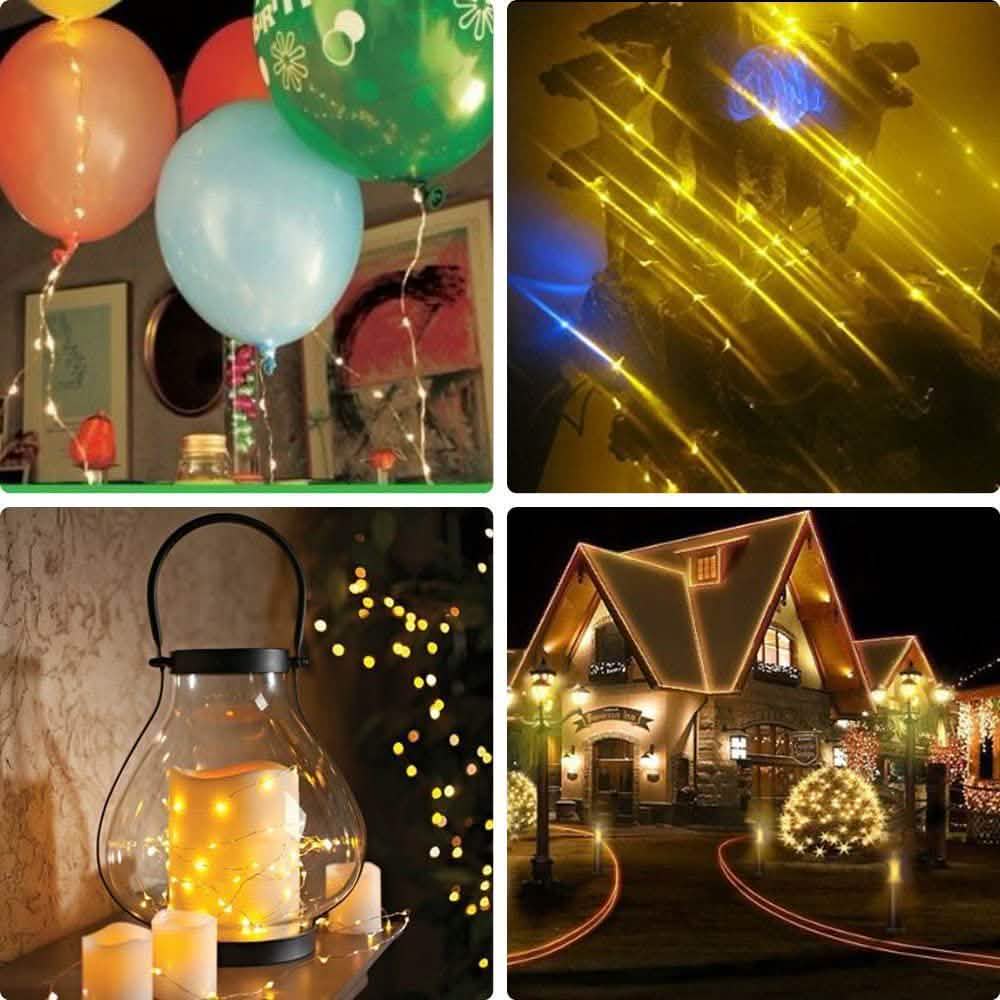 AGPtek 16.5FT 50 Individual LED String Lights Waterproof
