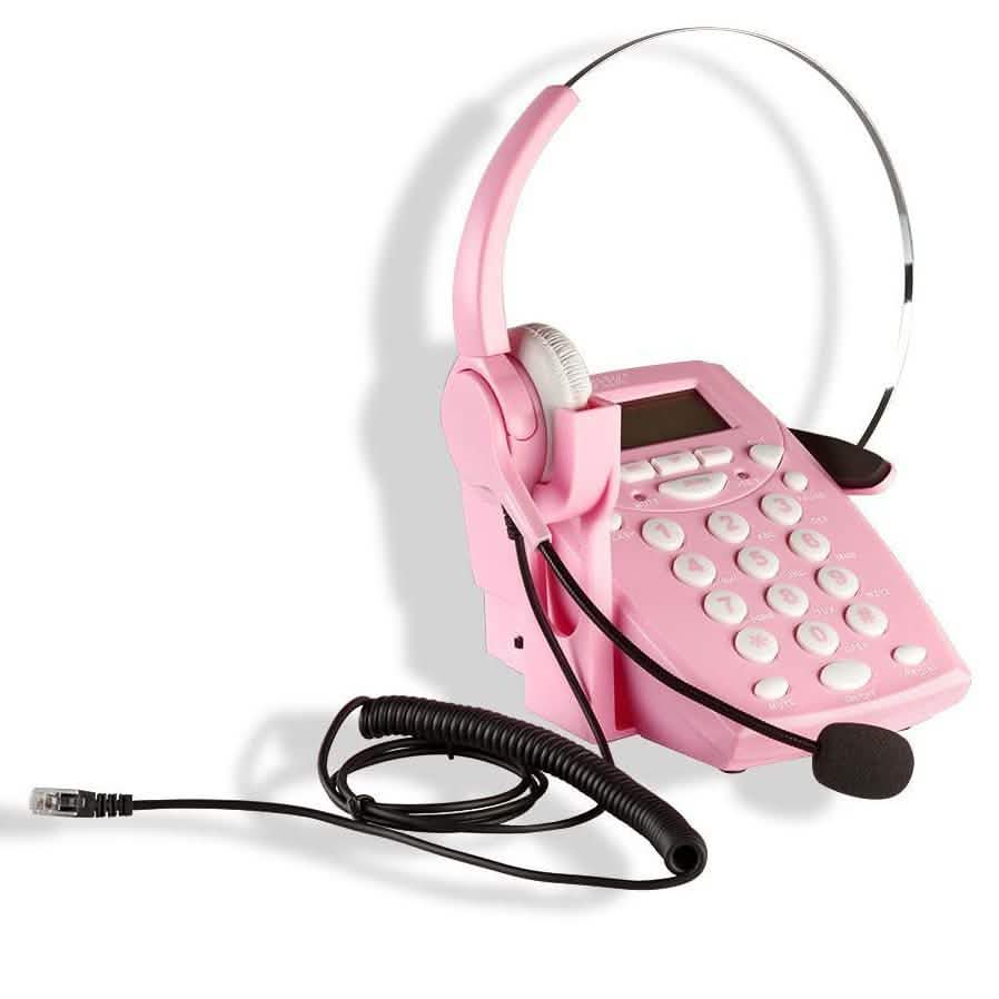 AGPtek Call Center Dialpad Corded Headset Telephone