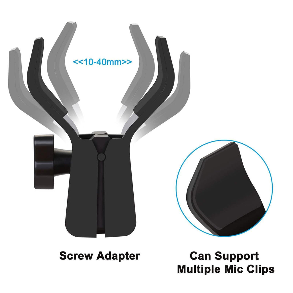AGPtEK Desk Microphone Stand with Mic