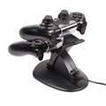 AGPtek Dual USB Charger Charging Docking Station Stand for Sony Playstation 4 PS4 Controller