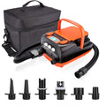 AGPtEK Electric Air Pump Digital 16PSI 12V Rechargeable SUP Electric Air Pump Compressor