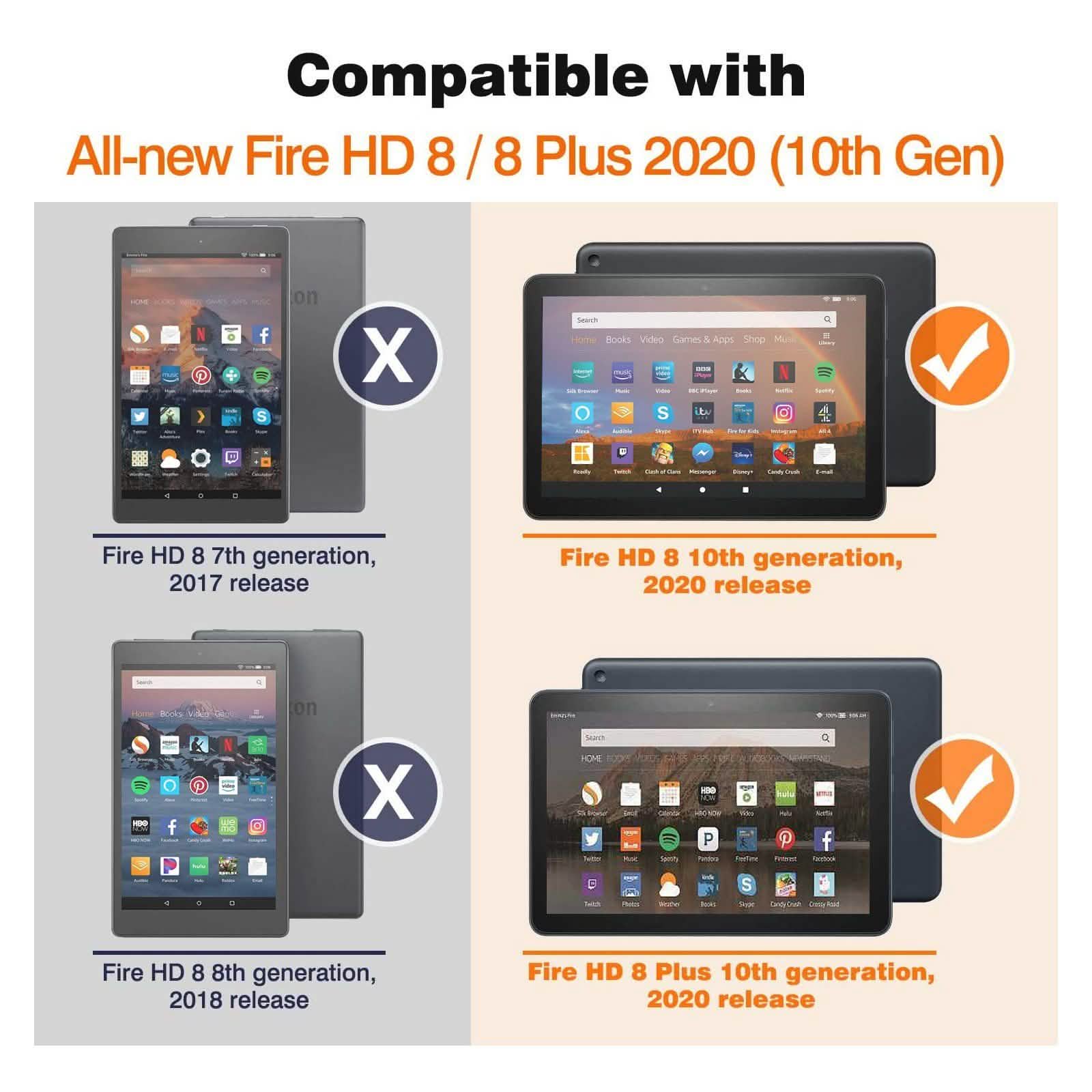 AGPtEK Kindle Fire Keyboard Case