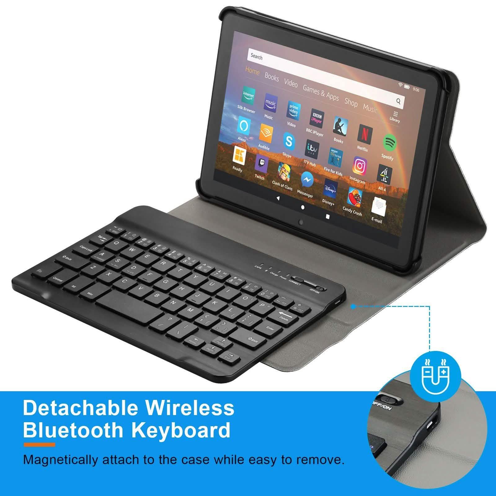 AGPtEK Kindle Fire Keyboard Case