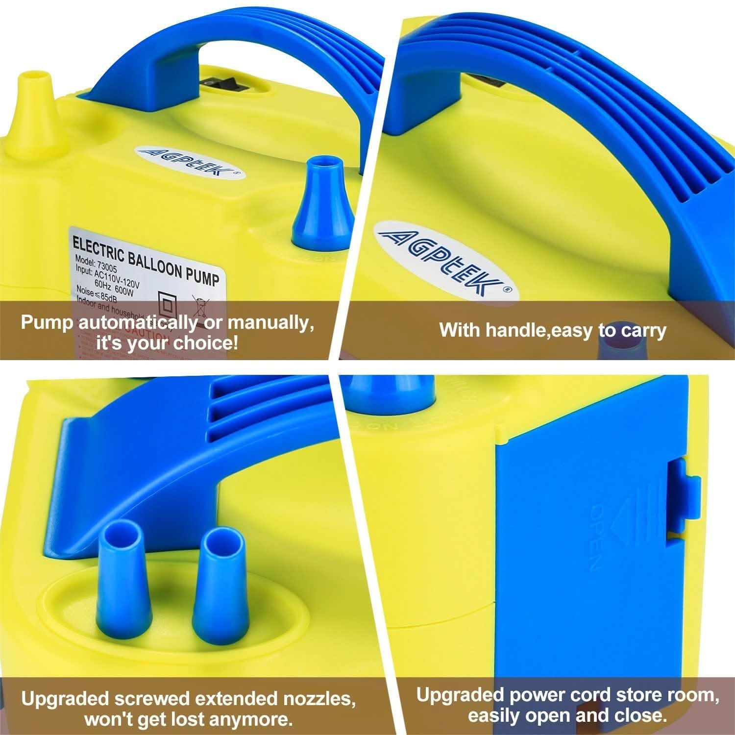 AGPtEK Portable Electric Air Balloon Pump