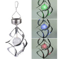 AGPtEK Solar Power LED Color Changing Wind Chime For Outdoor Garden Courtyard