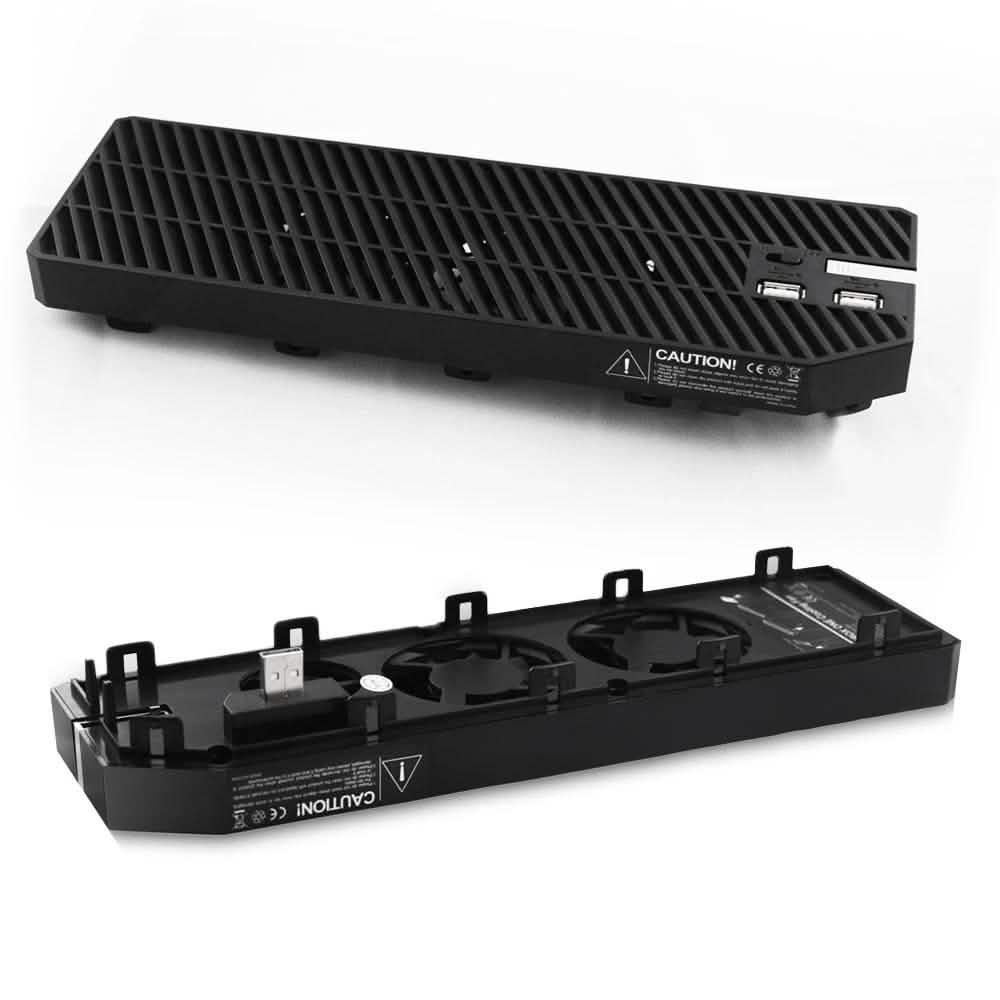 Agptek Xbox One Cooling Fan 3 Cooler with 2 Ports USB Hub