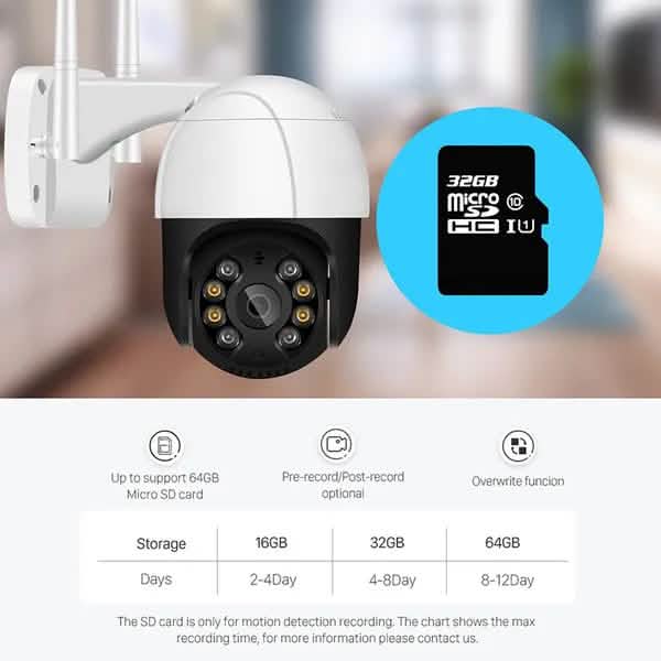 AI Human Detection Wireless Home Security Camera