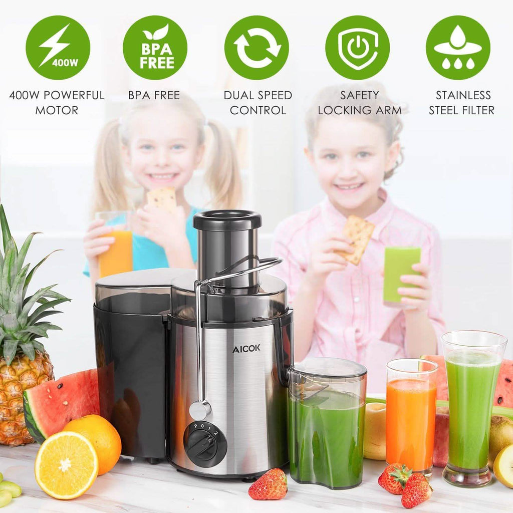 Aicok Juicer Centrifugal Juicer for Whole Fruit and Vegetable