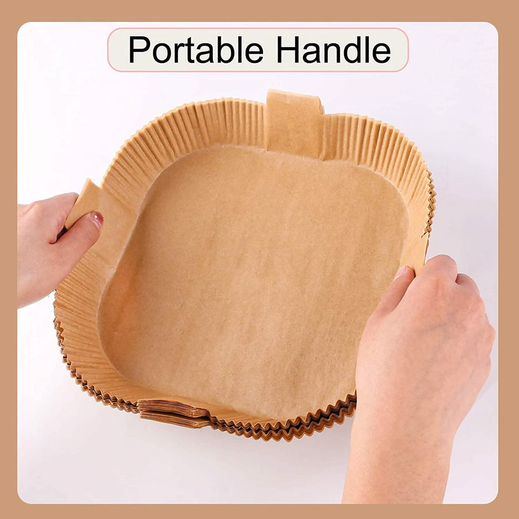 100-Pack: Air Fryer Disposable Paper Liners