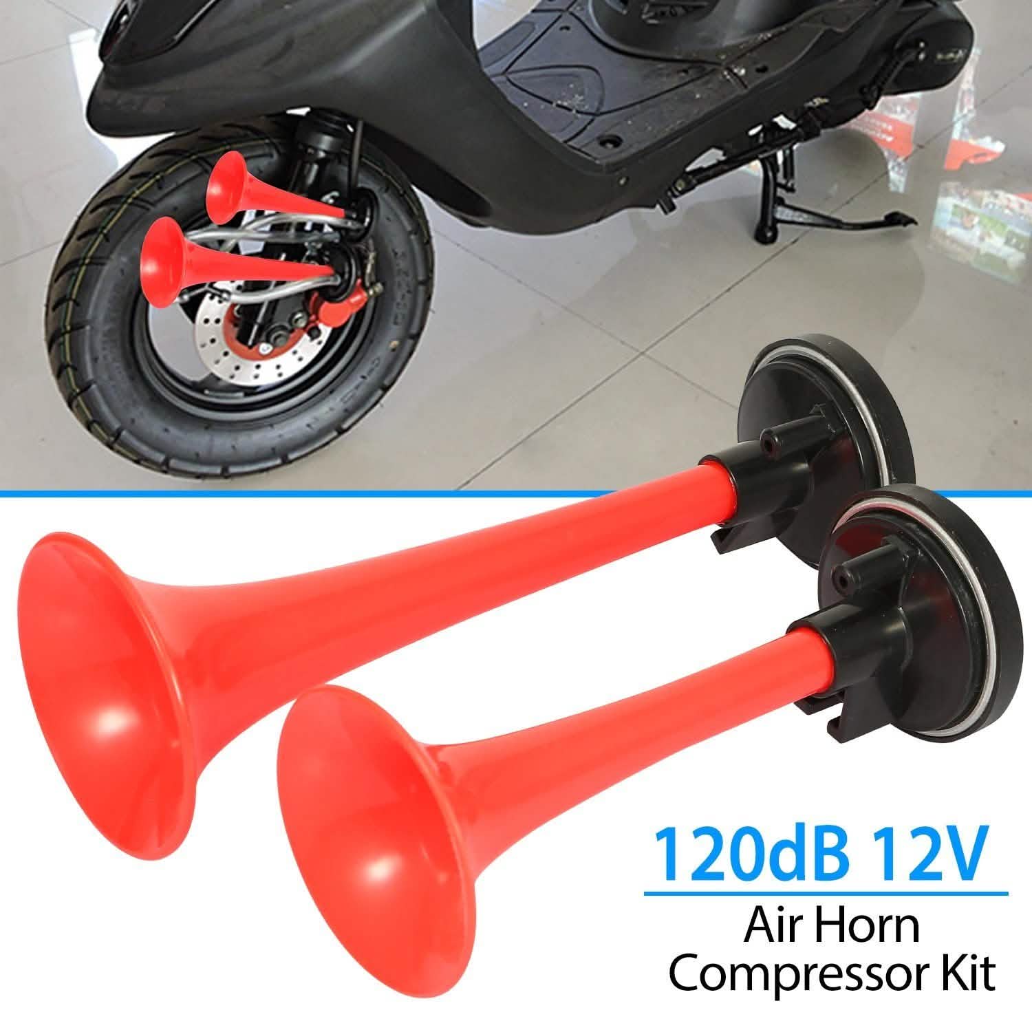 Air Horn Dual Trumpet 12V 115DB