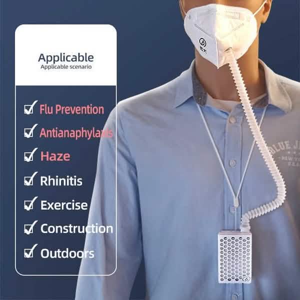 AirPro Mask Rechargeable Electrical Air Purifying Respirator