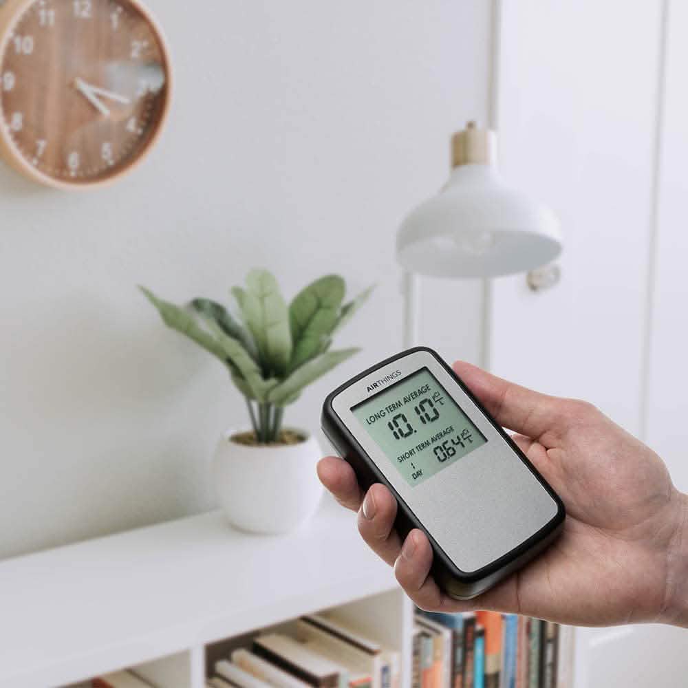 Airthings Corentium Home Radon Detector 223 Portable
