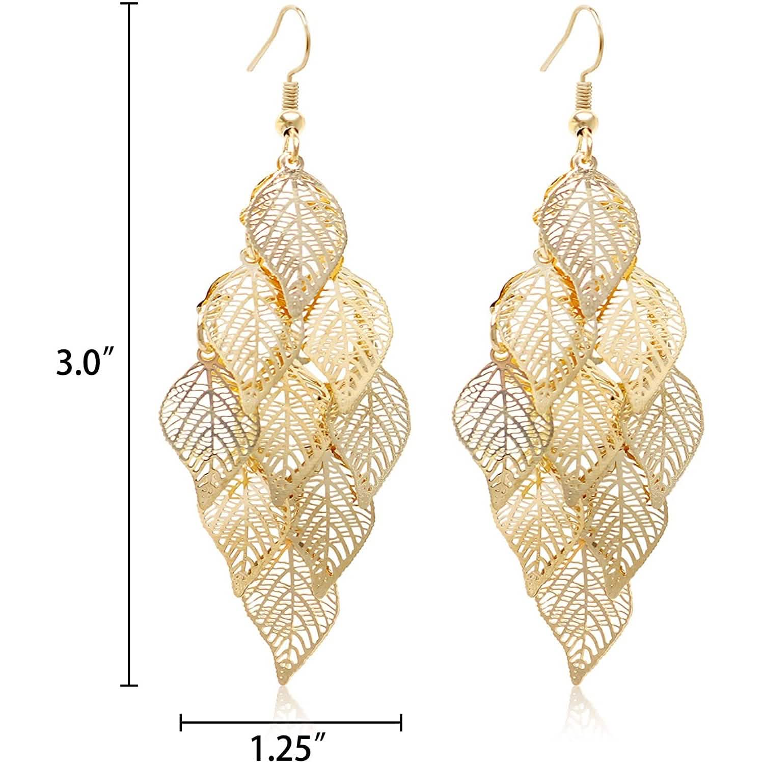 Aisansty Handmade Boho Super Lightweight Chandelier Dangle Drop Earring