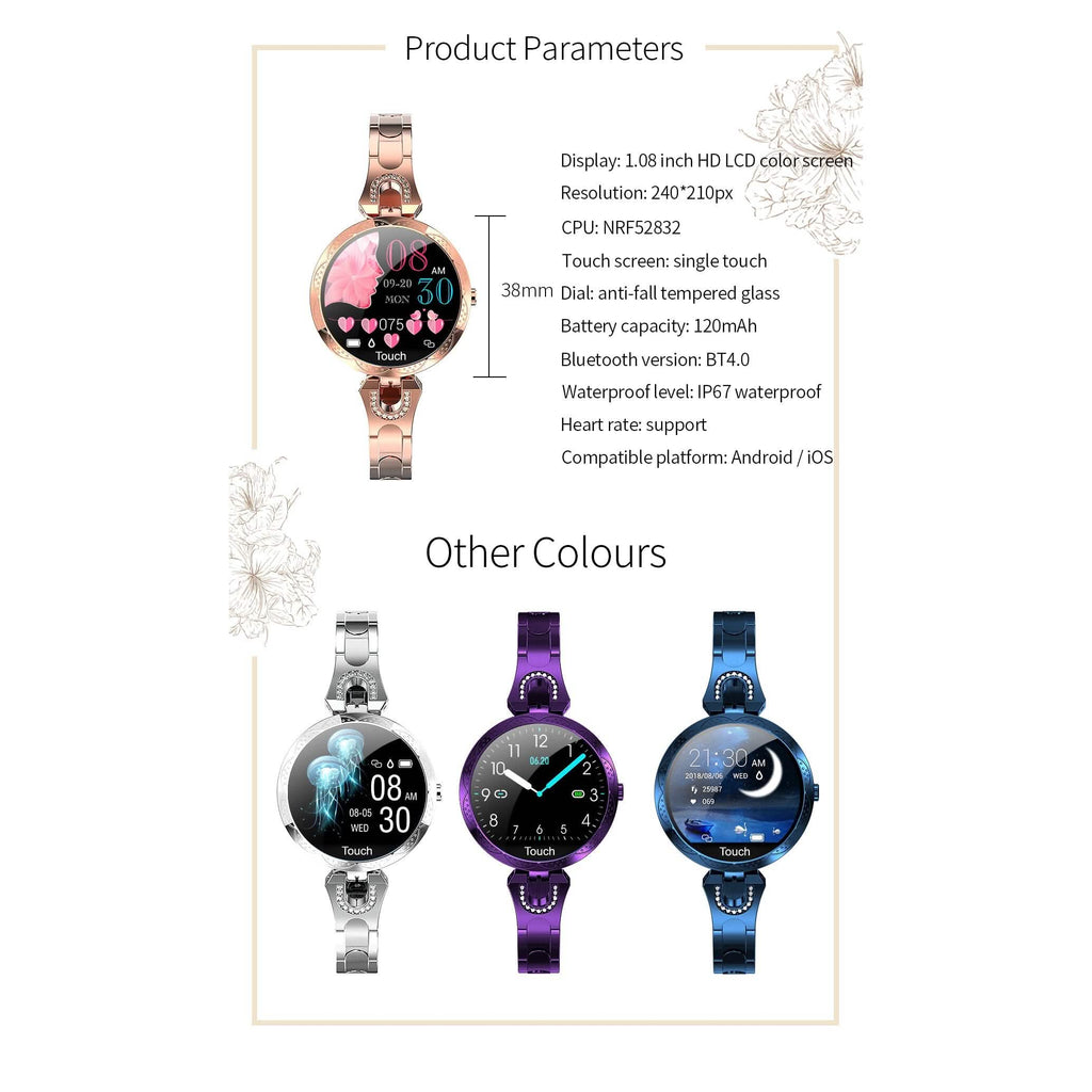 AK15 Women's Smart Watch