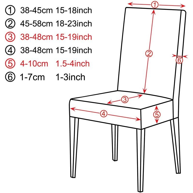 All black flower printed Chair Cover Washable Removable big elastic seat Covers Slipcovers Stretch for banquet hotel arm wedding