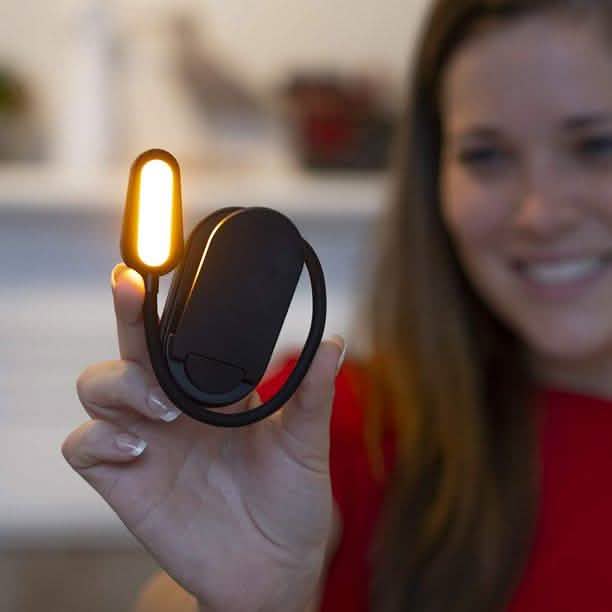All in One Book Light Gift Set- 1600K Soft Strain-Free Reading Light