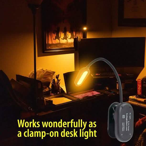 All in One Book Light Gift Set- 1600K Soft Strain-Free Reading Light