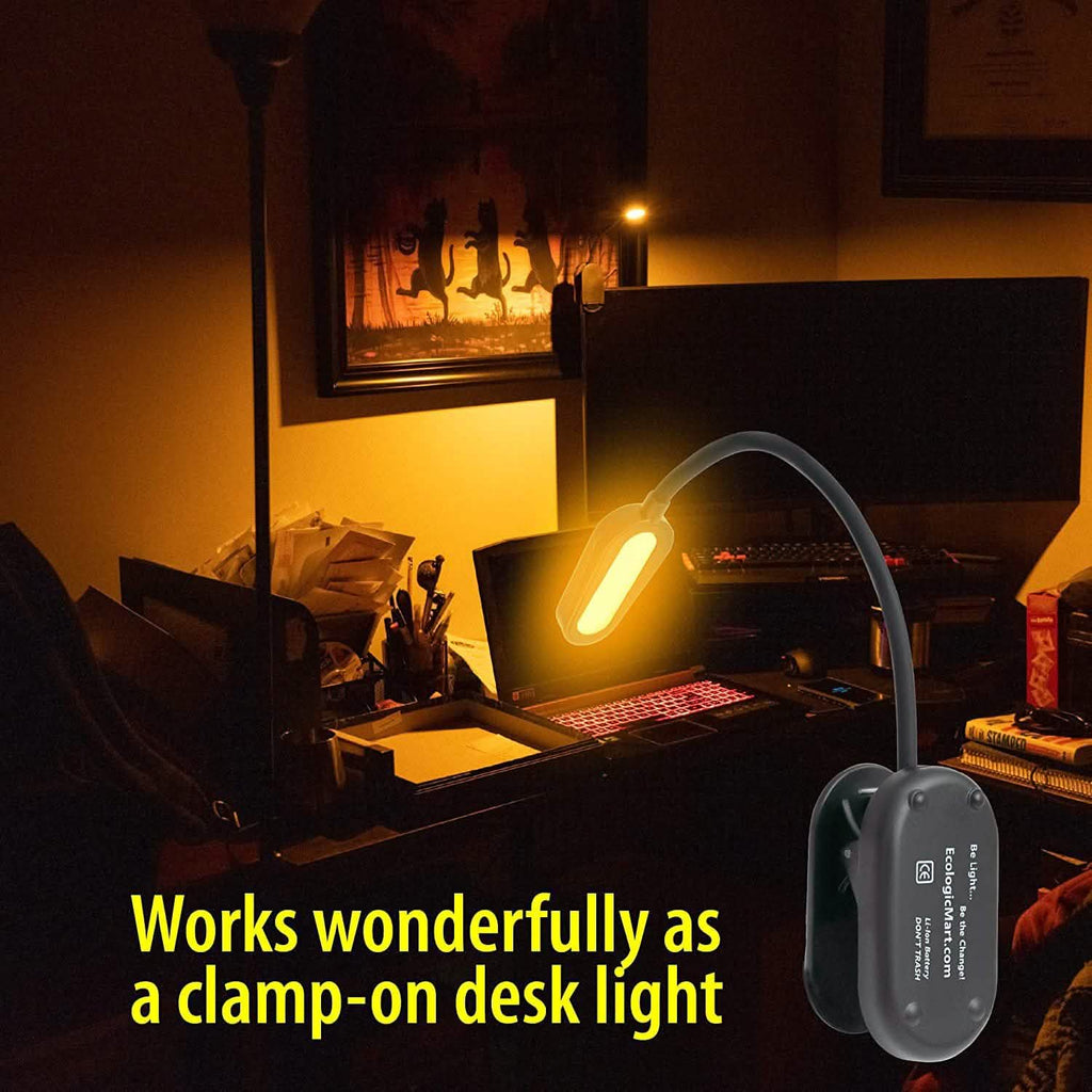 All in One Rechargeable Book Light Kit