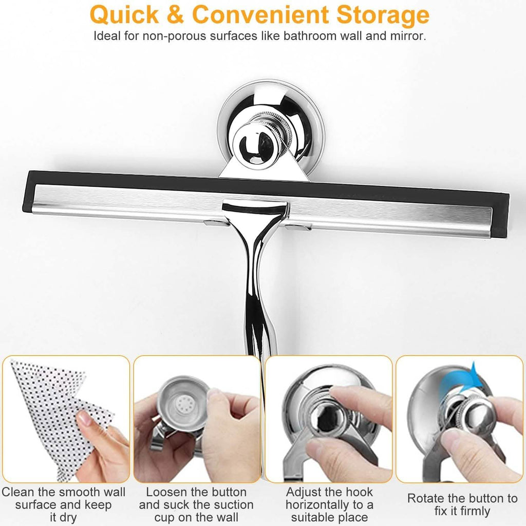 All Purpose Stainless Steel Squeegee Cleaner