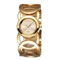 Alloy Band Rhinestone Women Watch Japan Quartz Movement