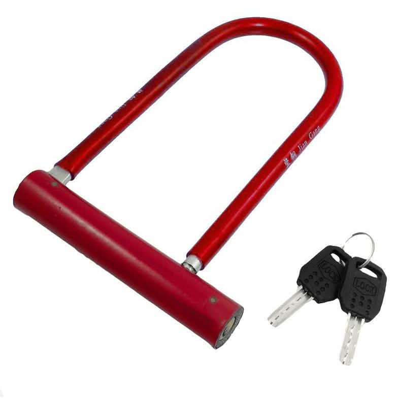 Alloy U Lock with Two Keys