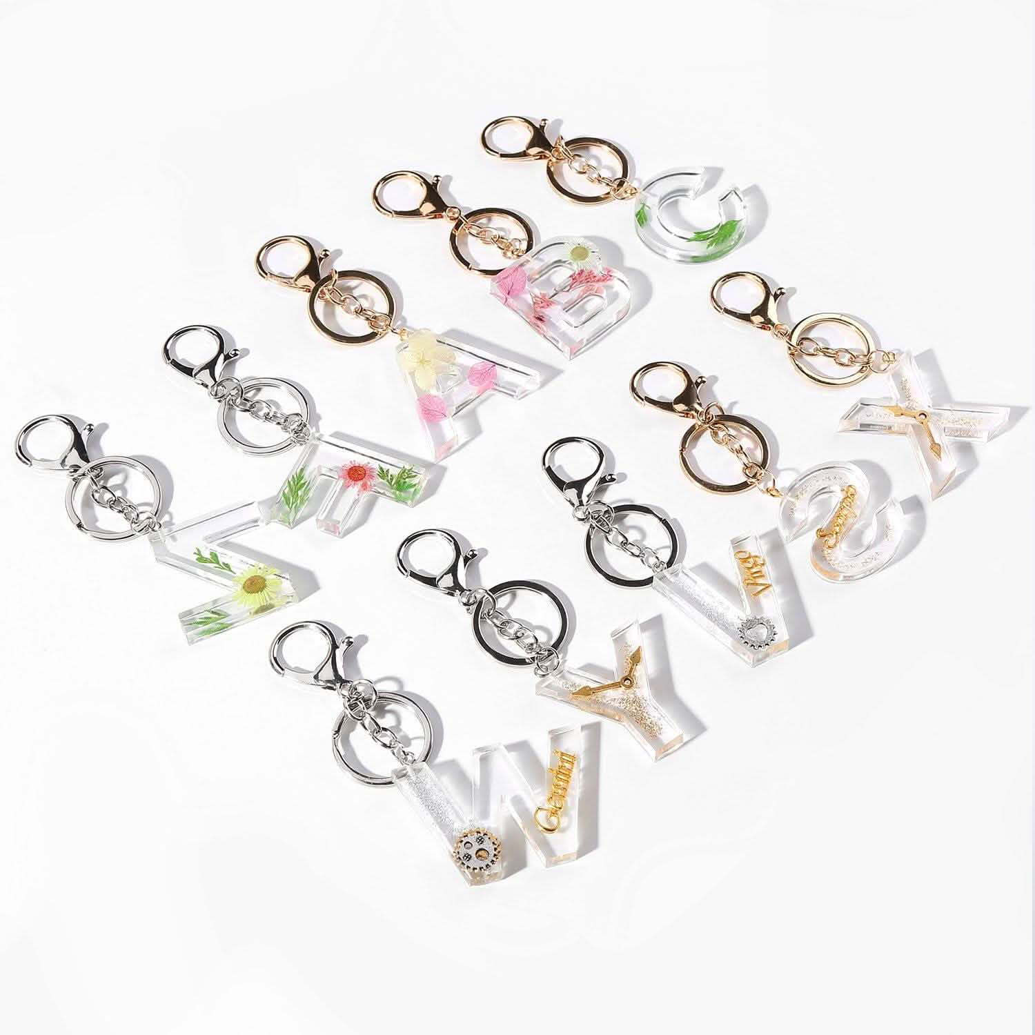 Alphabet Number Silicone Set DIY Casting Mold Jewelry Making Craft