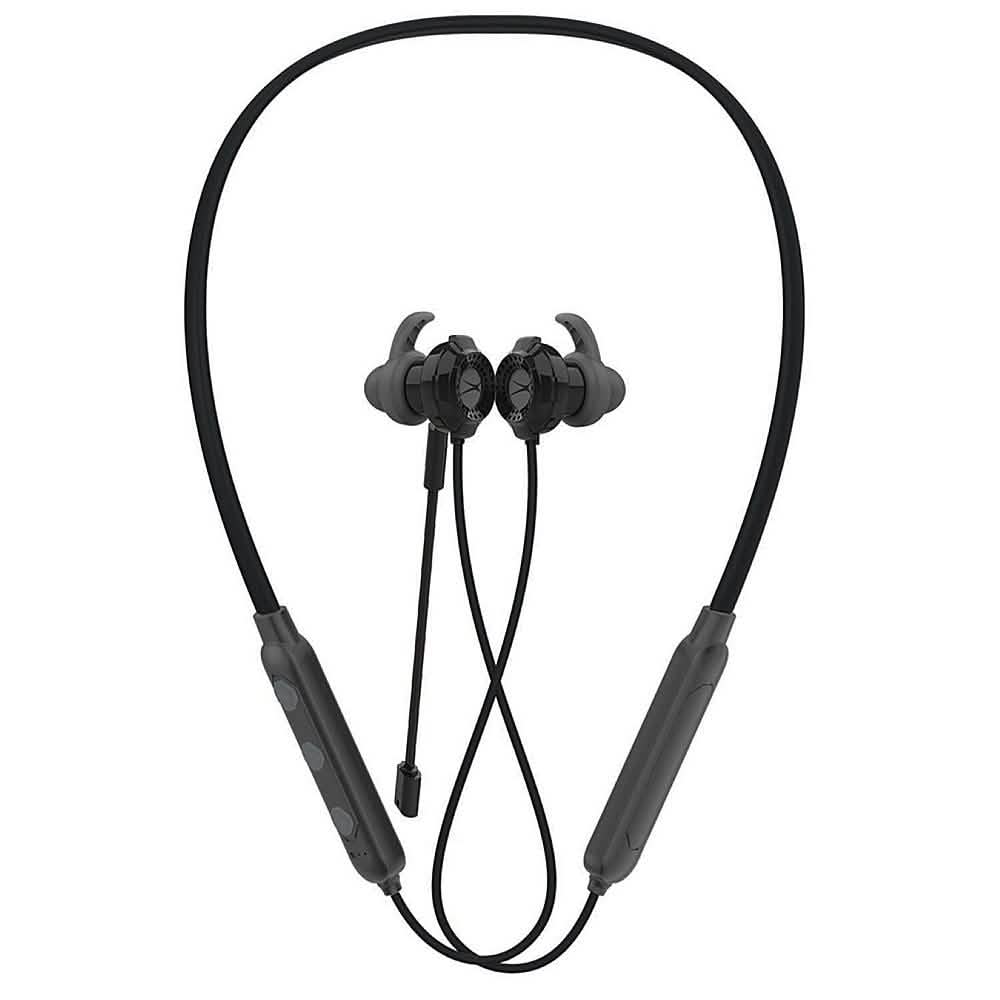 Altec Lansing - Combat Pro-Wireless Neckband Earbuds - Black
