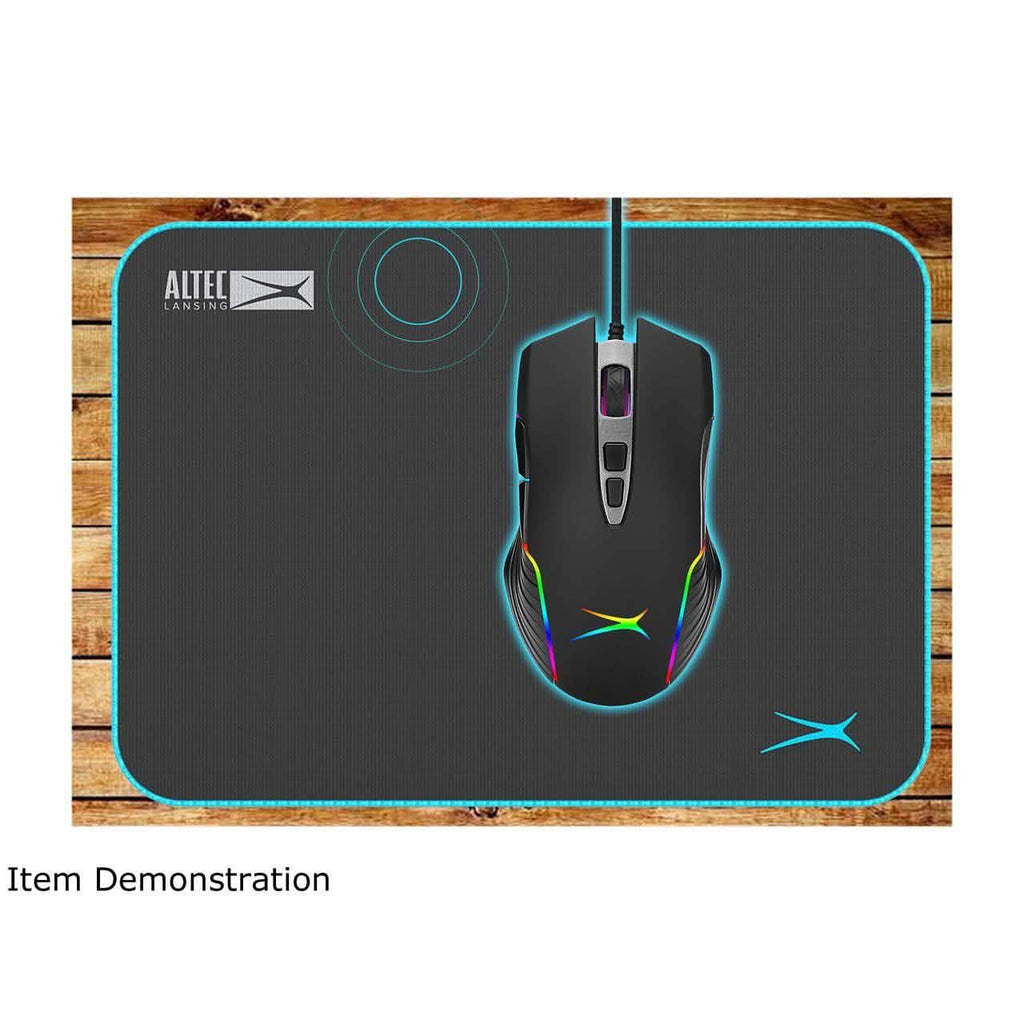Altec Lansing - Glider Pro Gaming Mouse Pad - Black