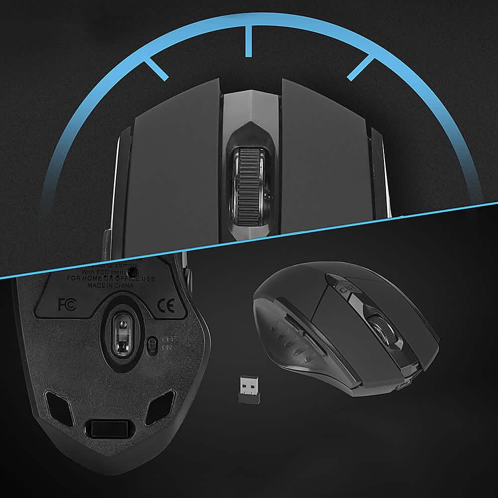 Altec Lansing - GM200 E-Sports Wireless Laser Gaming Mouse - RGB