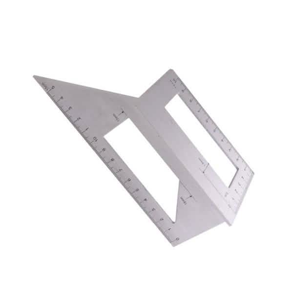 Aluminum Alloy Wooden Square Multifunction Ruler