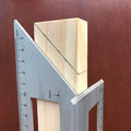 Aluminum Alloy Wooden Square Multifunction Ruler