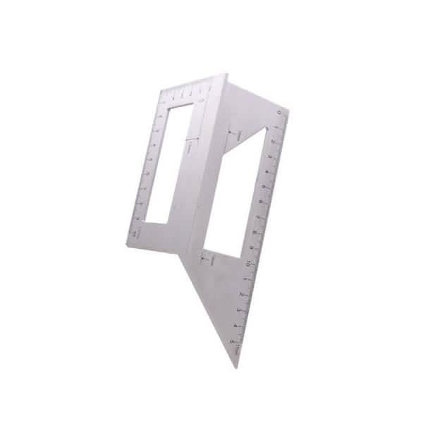 Aluminum Alloy Wooden Square Multifunction Ruler