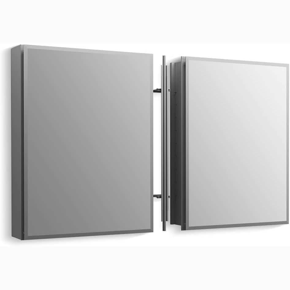 Aluminum Single Medicine Cabinet with Mirror Door