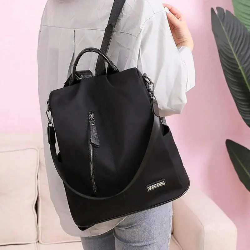 Amaznig Anti-theft Backpack In Waterproof Fabric Large Shoulder Bag With Large Capacity For Women And Men