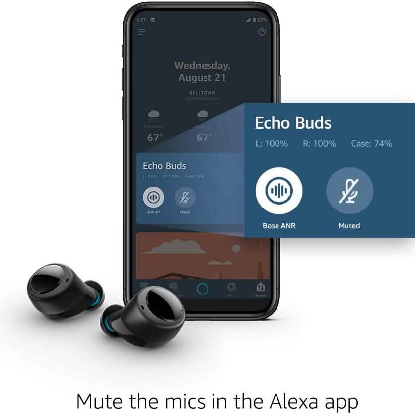 Amazon Echo Buds True Wireless In-Ear Earphones
