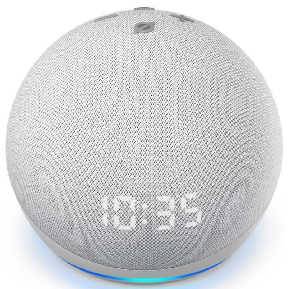 Amazon Echo Dot (4th Gen) Smart Speaker with Clock and Alexa
