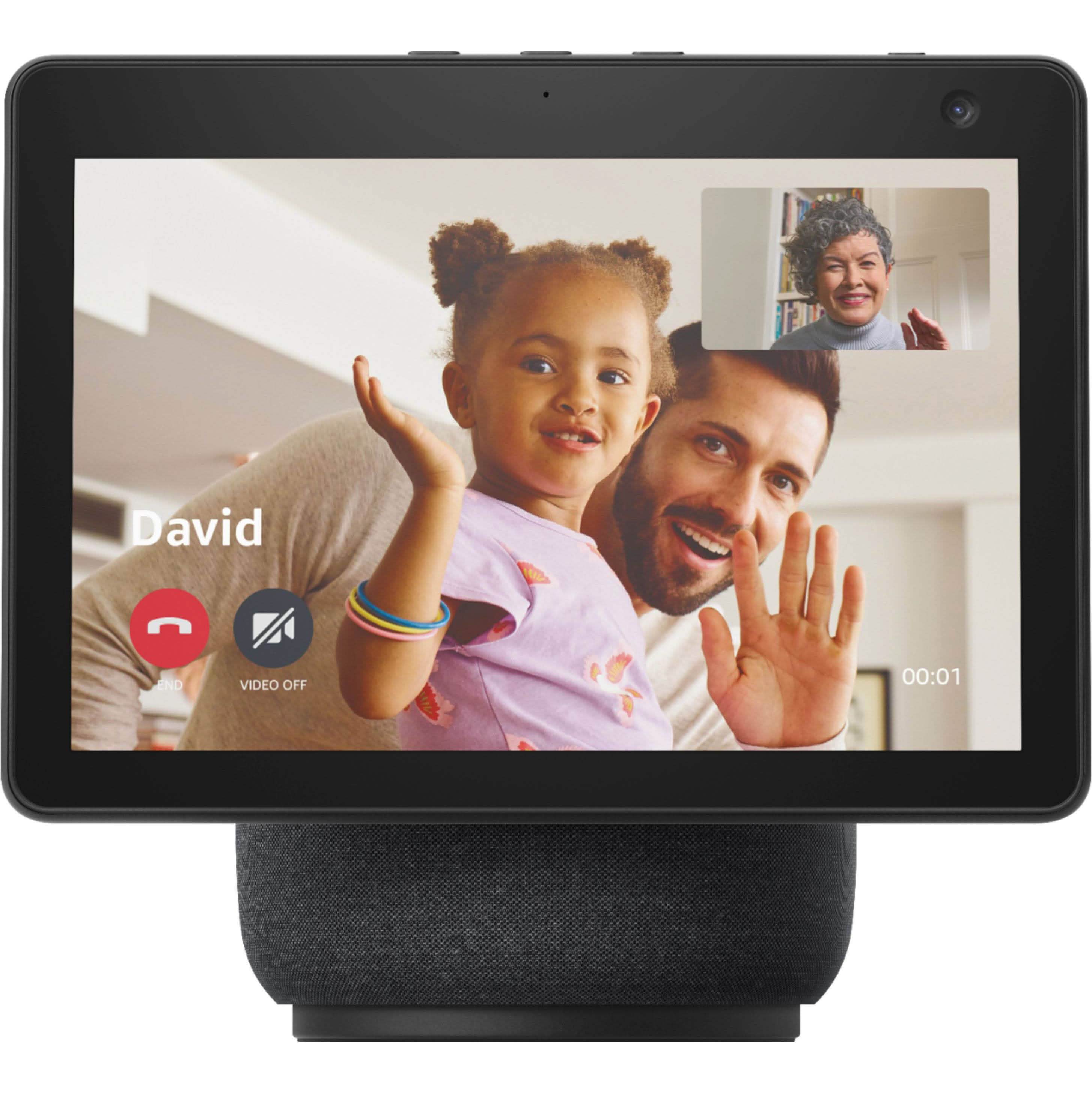 Amazon - Echo Show 10 (3rd Gen) HD Smart Display with Motion and Alexa