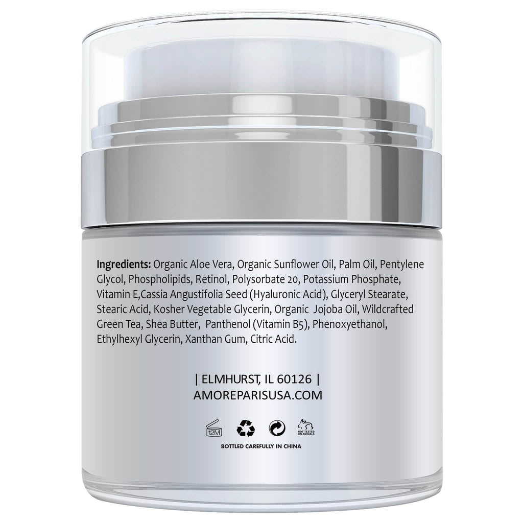 AMORÉ PARIS Retinol 2.5% High Potency Anti-Aging Moisturizer - 1.7 Fl. Oz.