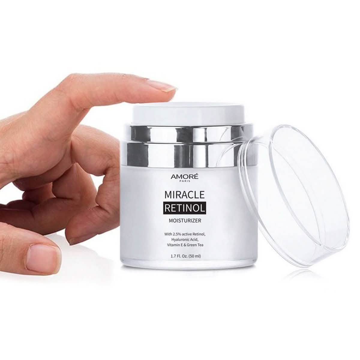 AMORÉ PARIS Retinol 2.5% High Potency Anti-Aging Moisturizer - 1.7 Fl. Oz.
