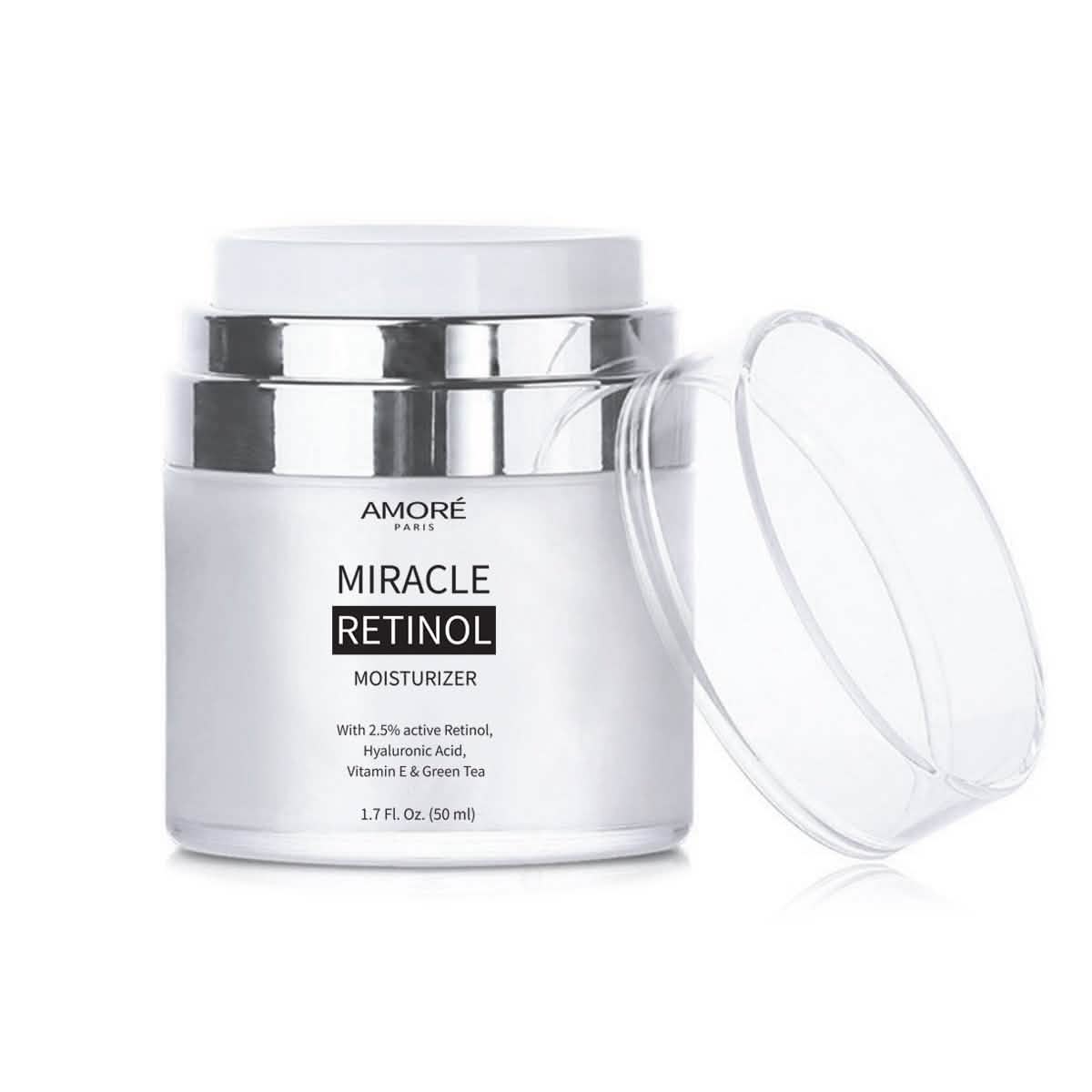 AMORÉ PARIS Retinol 2.5% High Potency Anti-Aging Moisturizer - 1.7 Fl. Oz.