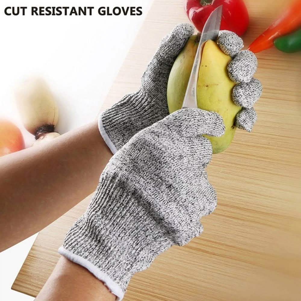 Anti-Cut Gloves 5 Grade Safety Cut Proof Stab Resistant Stainless Steel