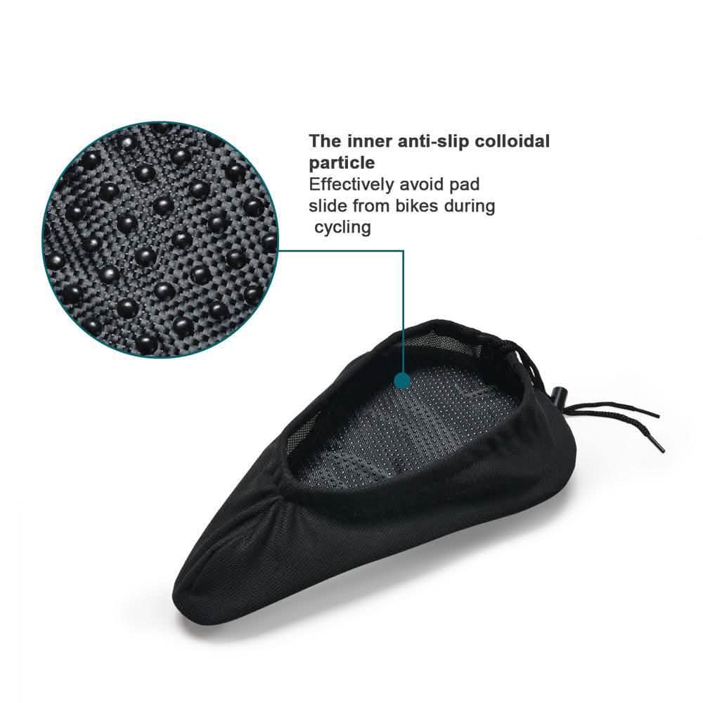 Anti-Slip Silicone Gel Pad Cushion Seat - Saddle Cover for Bike Bicycle Cycling