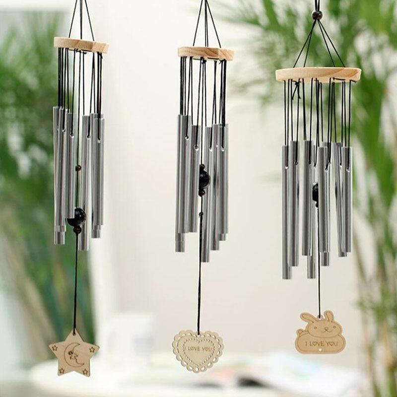 Antique Resonant Tubes  Wind Chimes with S Hook Quality Gift For Garden Patio Balcony And Indoor Decor Wind Chime Bells Hanging Living Bed Home Decor Gift Car Outdoor Yard Garden Deco Wind Chimes