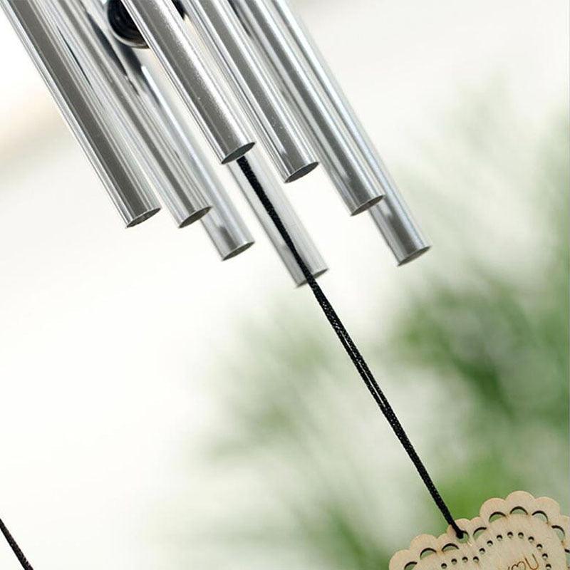 Antique Resonant Tubes  Wind Chimes with S Hook Quality Gift For Garden Patio Balcony And Indoor Decor Wind Chime Bells Hanging Living Bed Home Decor Gift Car Outdoor Yard Garden Deco Wind Chimes