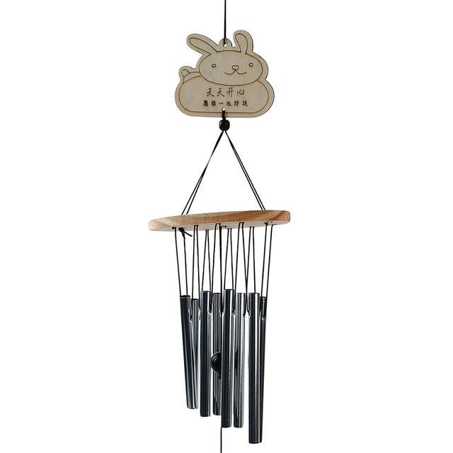 Antique Resonant Tubes  Wind Chimes with S Hook Quality Gift For Garden Patio Balcony And Indoor Decor Wind Chime Bells Hanging Living Bed Home Decor Gift Car Outdoor Yard Garden Deco Wind Chimes