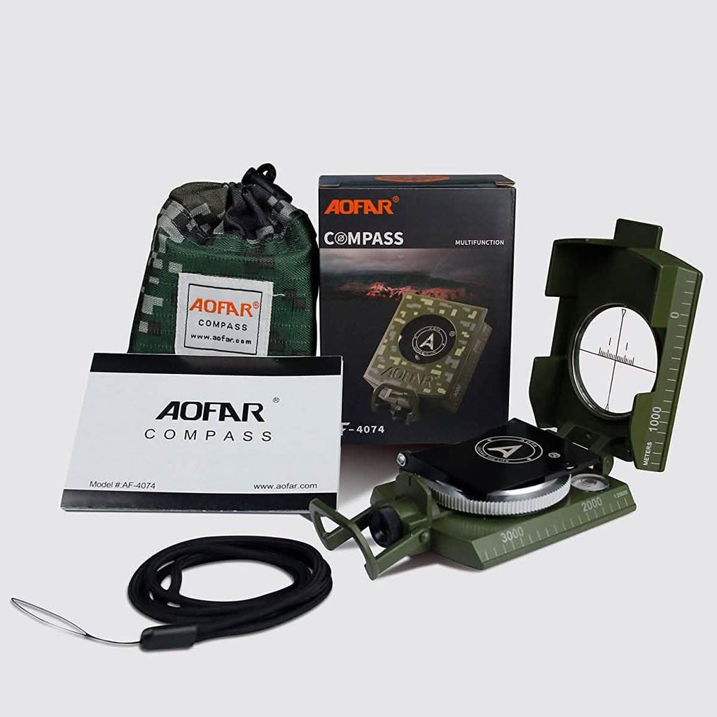 AOFAR Military Compass AF-4074
