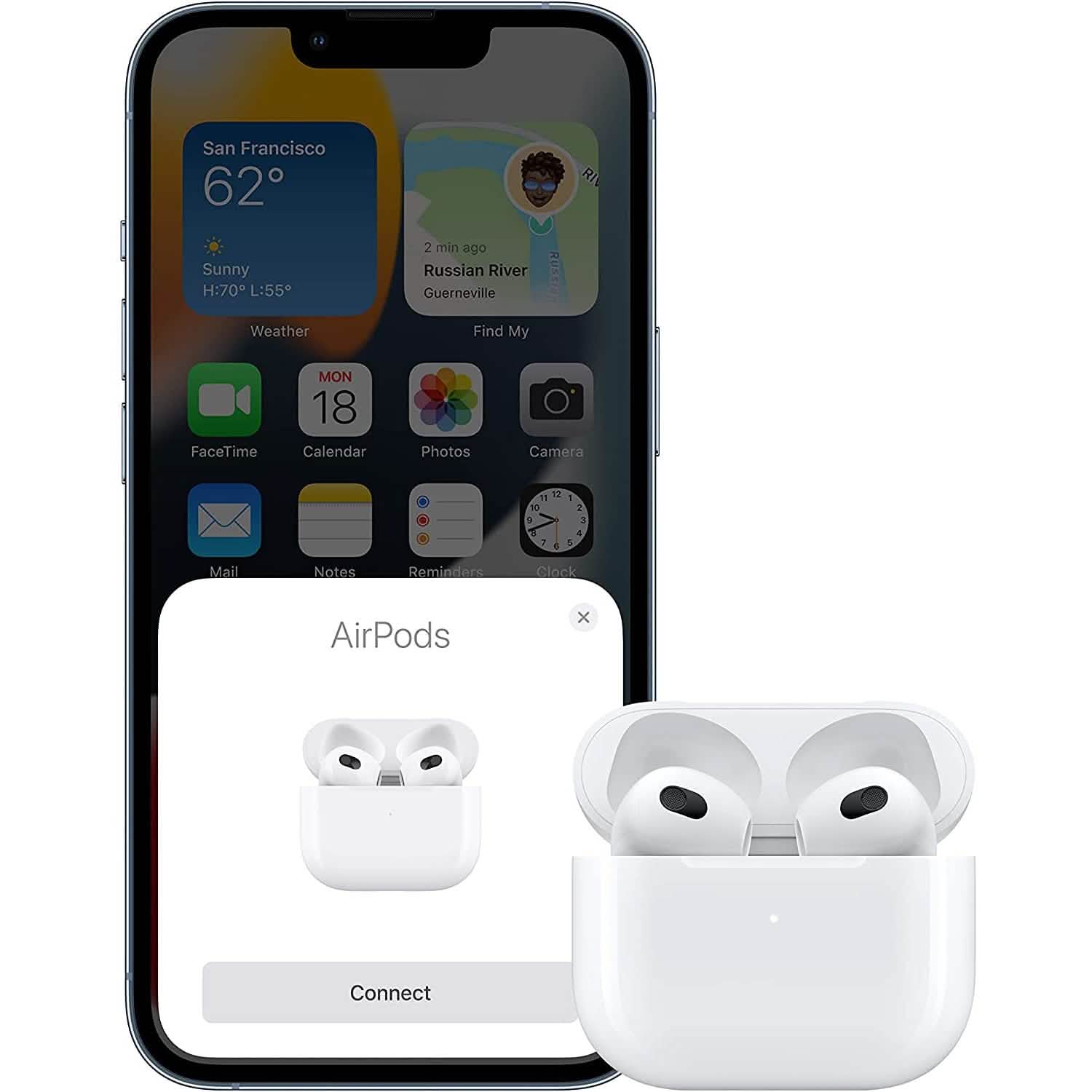 Apple AirPods 3rd Generation MME73AM/A (Refurbished)