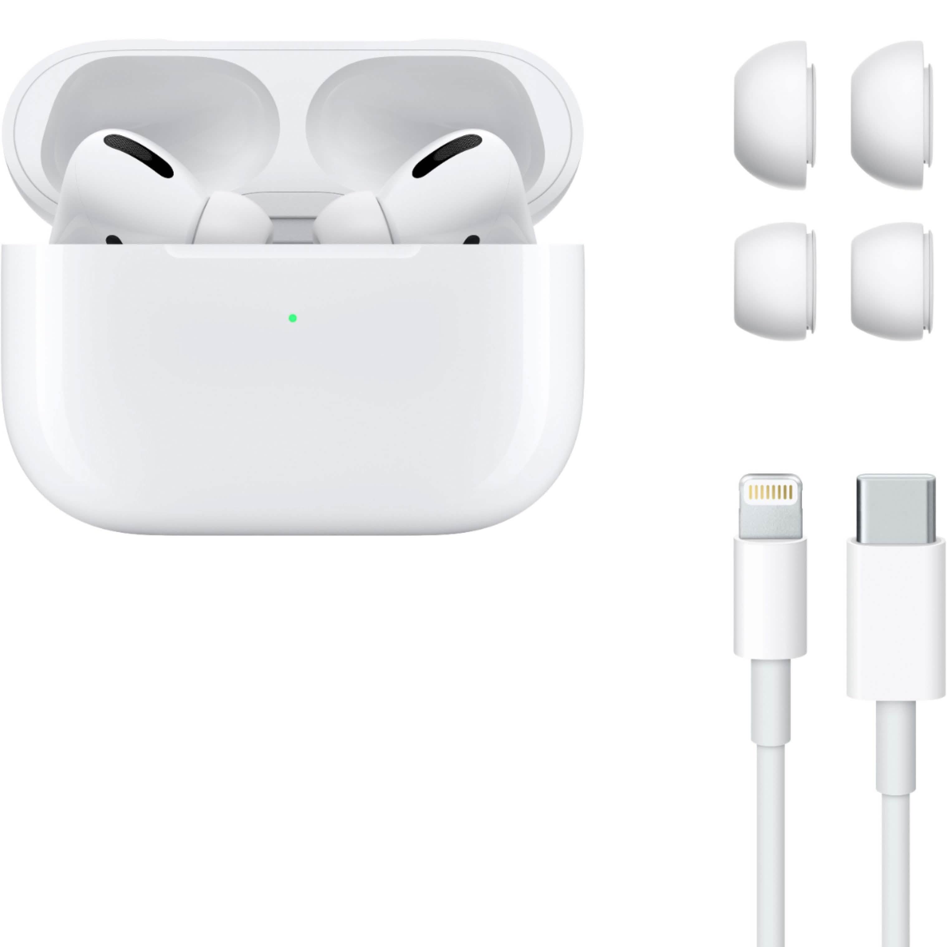 Apple AirPods Pro with Magsafe Charging Case - White (Refurbished)